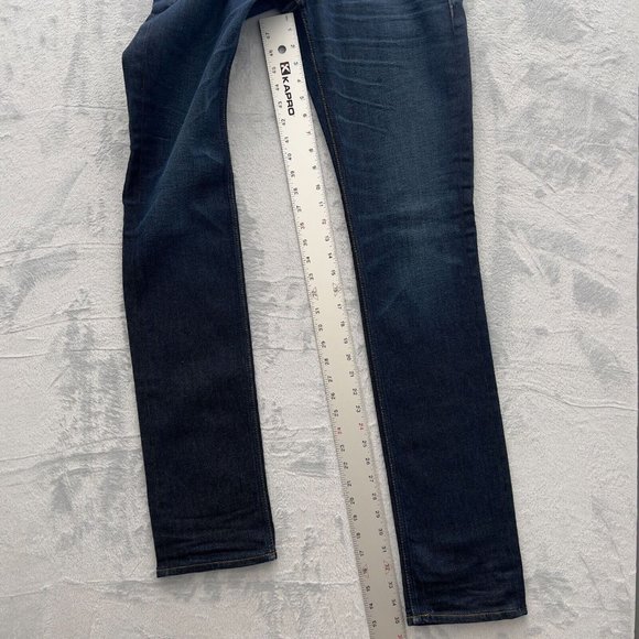 NEW HUDSON Mens Blake Slim Straight Fit Zip Fly Jeans Size 28 NWT Victory 0075 - Picture 10 of 13
